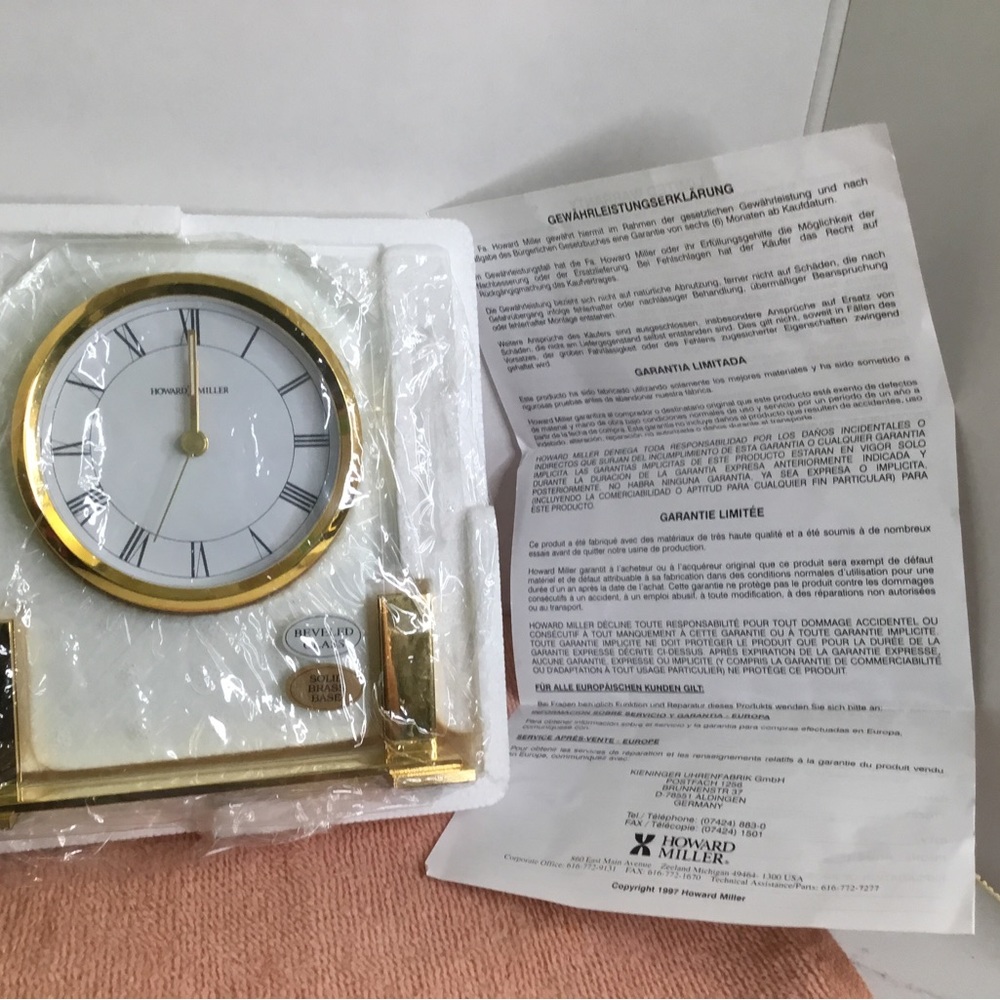 Howard Miller Clock - Picture 4 of 7